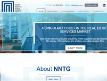 Tablet Screenshot of nntg.com